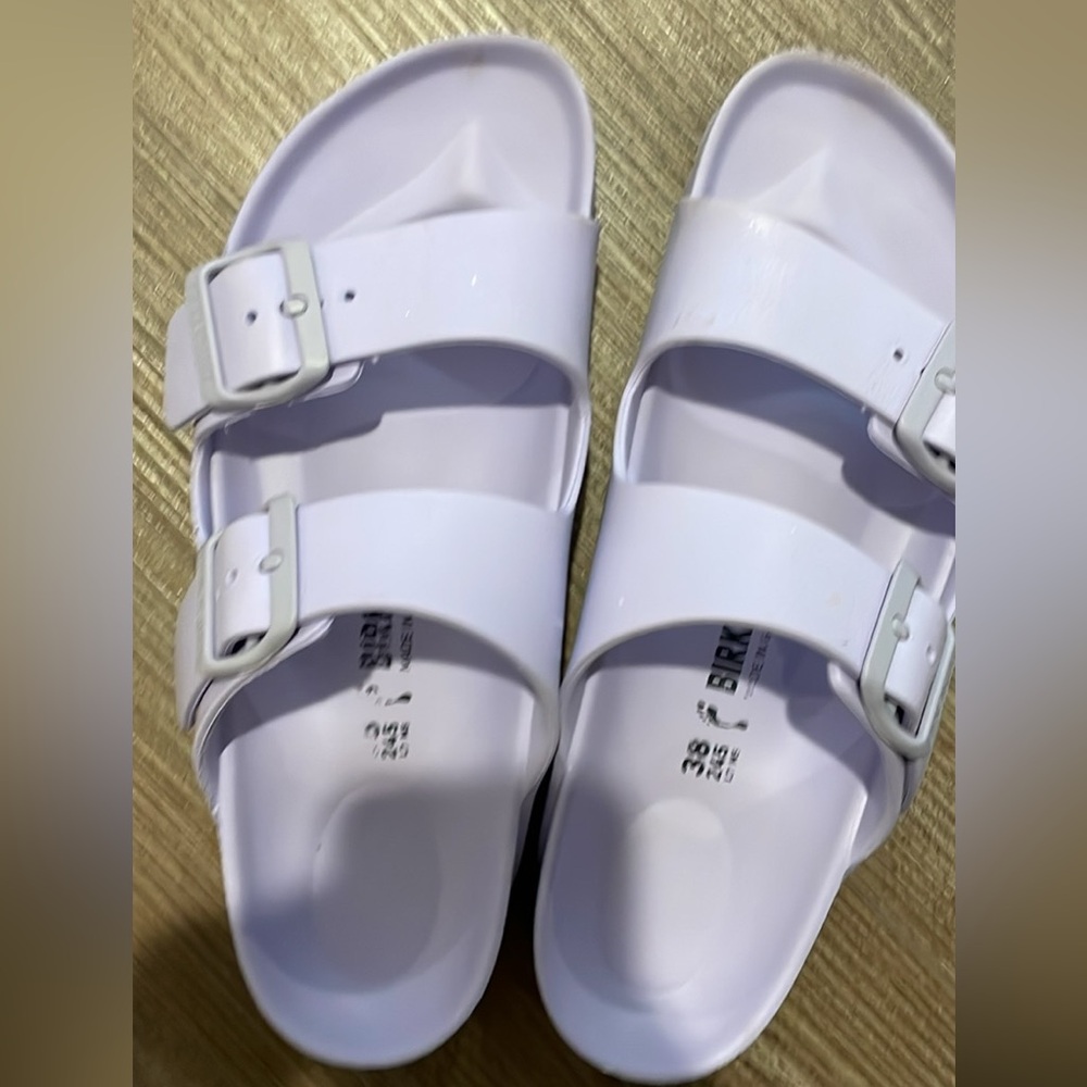 MAKE AN OFFER Birkenstock Arizona Purple Sandals